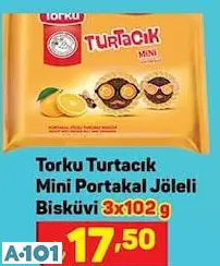 TORKU TURTACIK MİNİ PORTAKAL JÖLELİ BİSKÜVİ